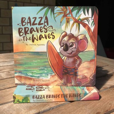 Bazza Braves the Waves Board Book Product Image