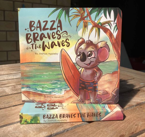 Bazza Braves the Waves Board Book Product Image